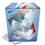 Recycle Bin Full Icon 64px png